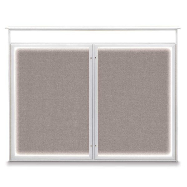 Single Door Enclosed Indoor Letterboard